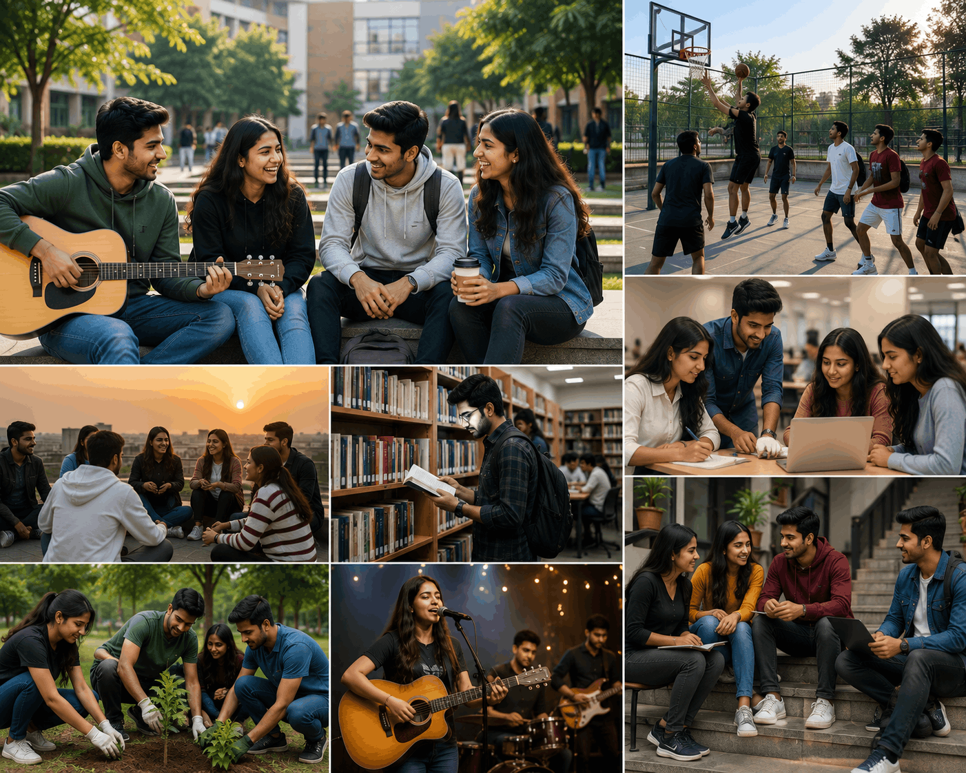 Student life at Aarsh Institute — campus moment 1