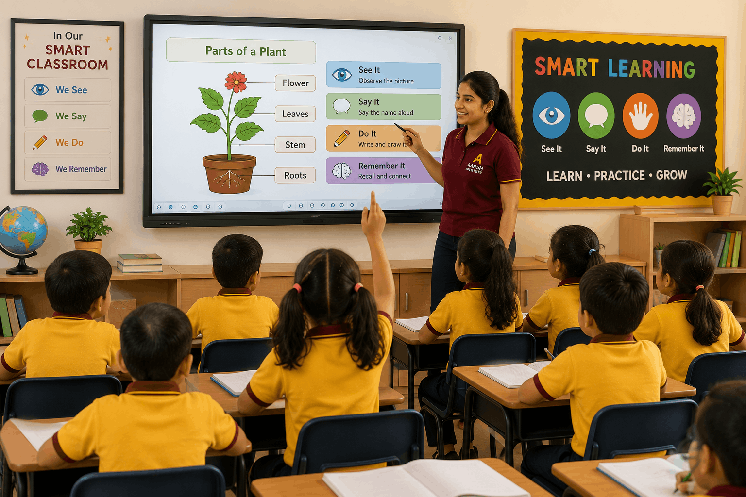 Smart learning method in the classroom