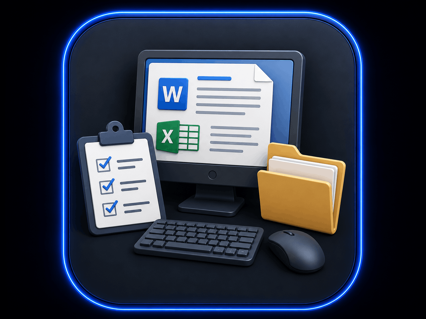 Office administration role using computer skills