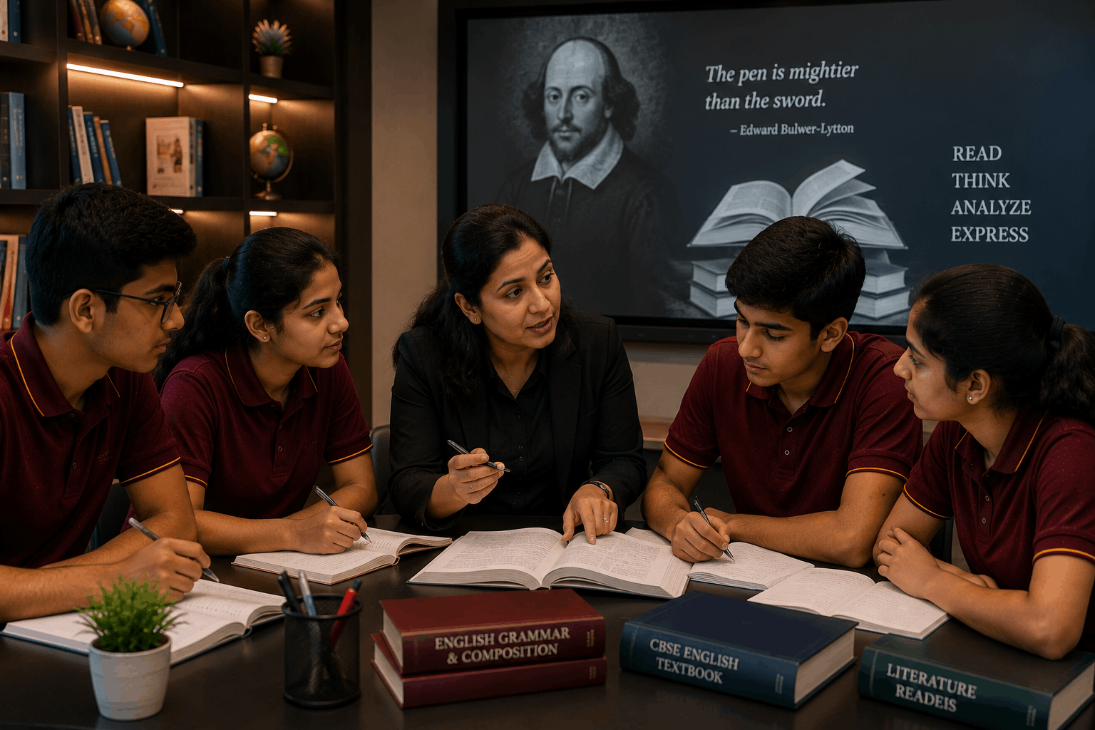 English faculty at Aarsh Institute