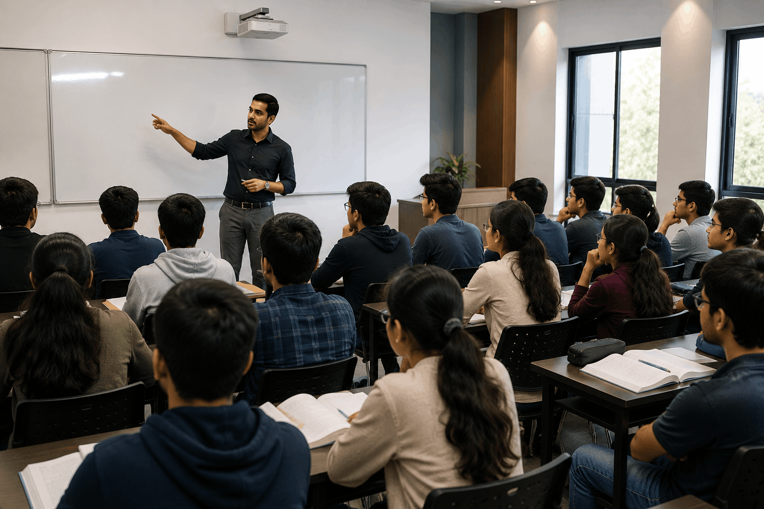 Class 11 Science students in a lecture session