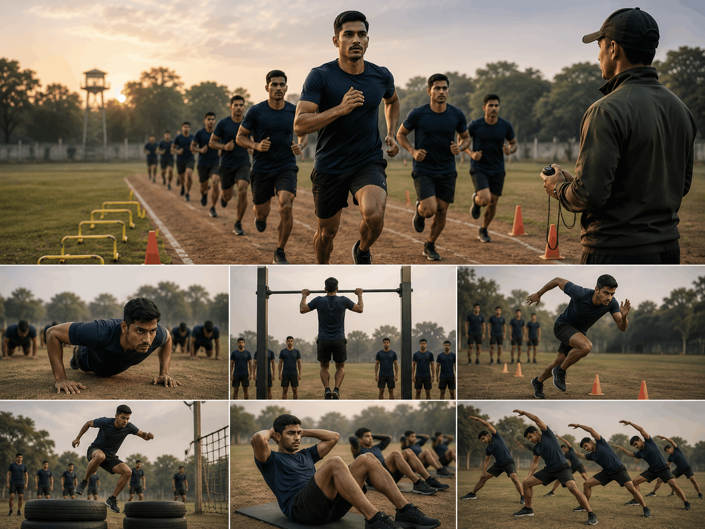 Physical training ground session
