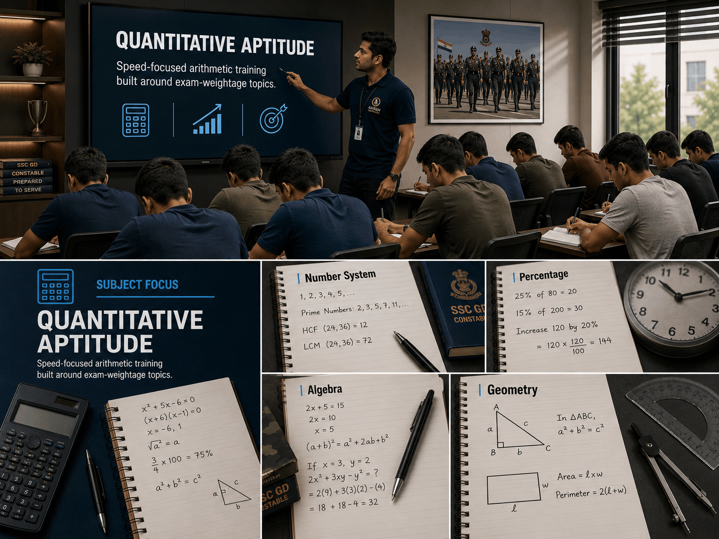 Quantitative aptitude practice session