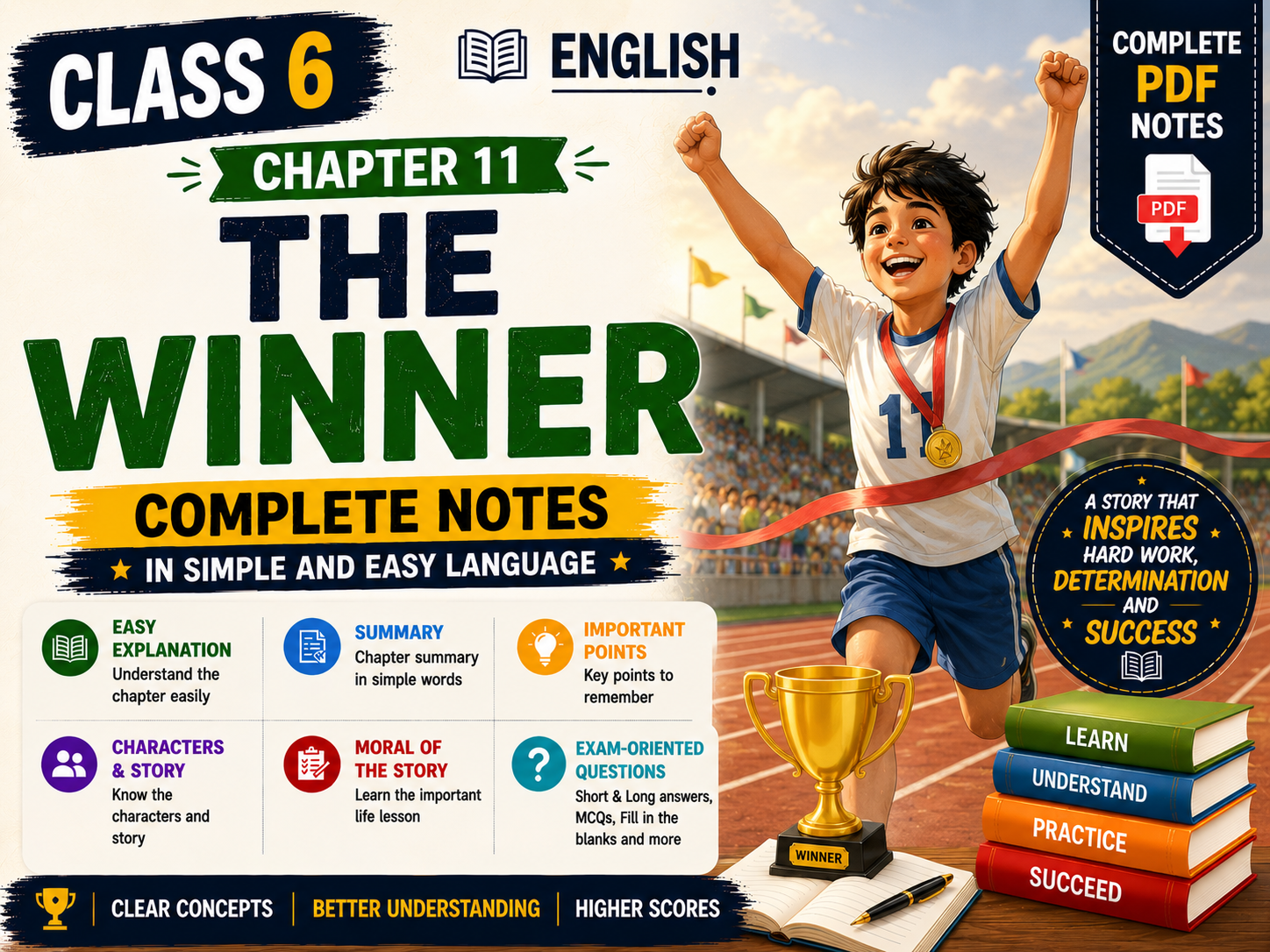 The Winner - Class 6 Notes
