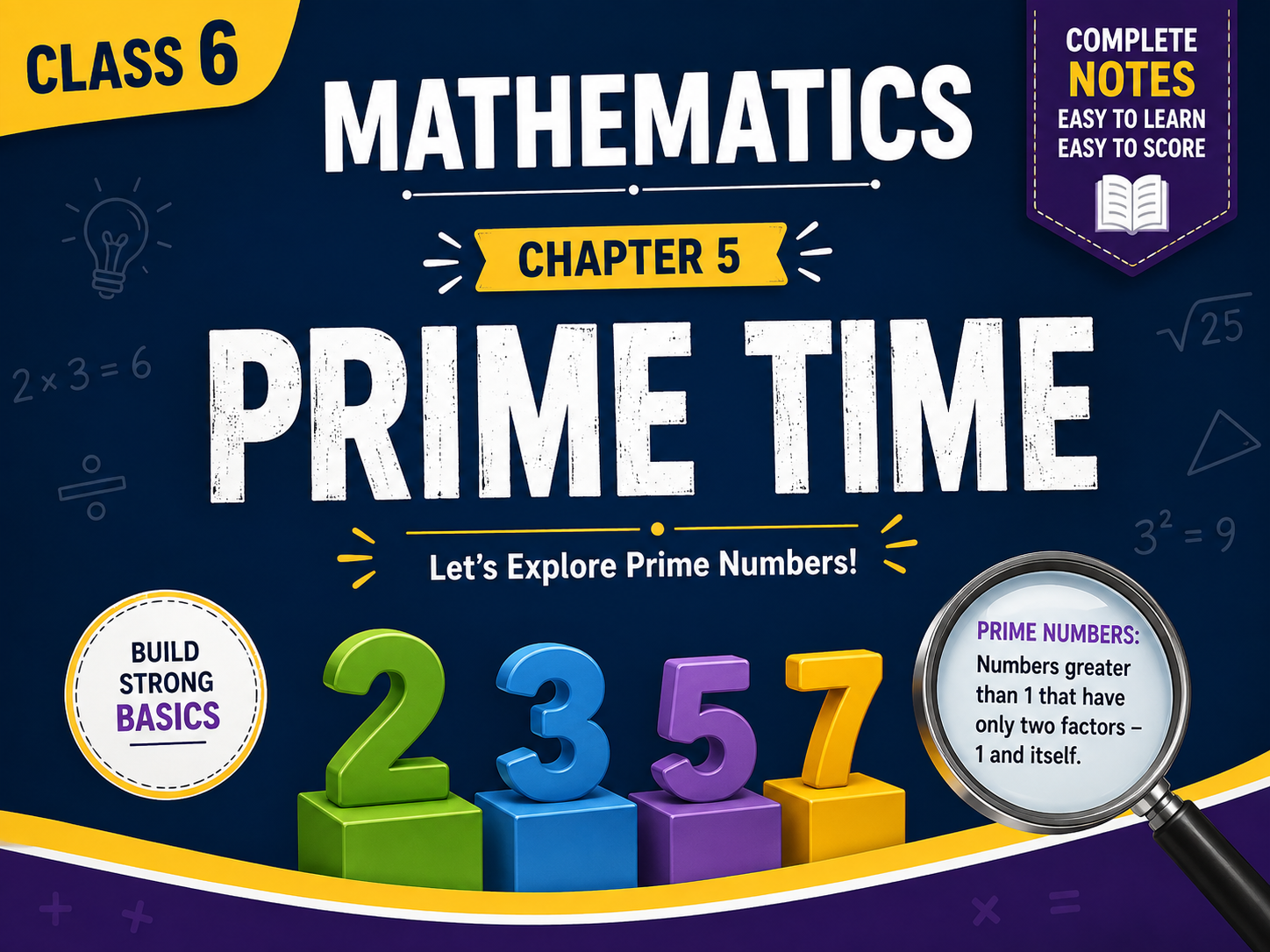 Prime Time - Class 6 Notes