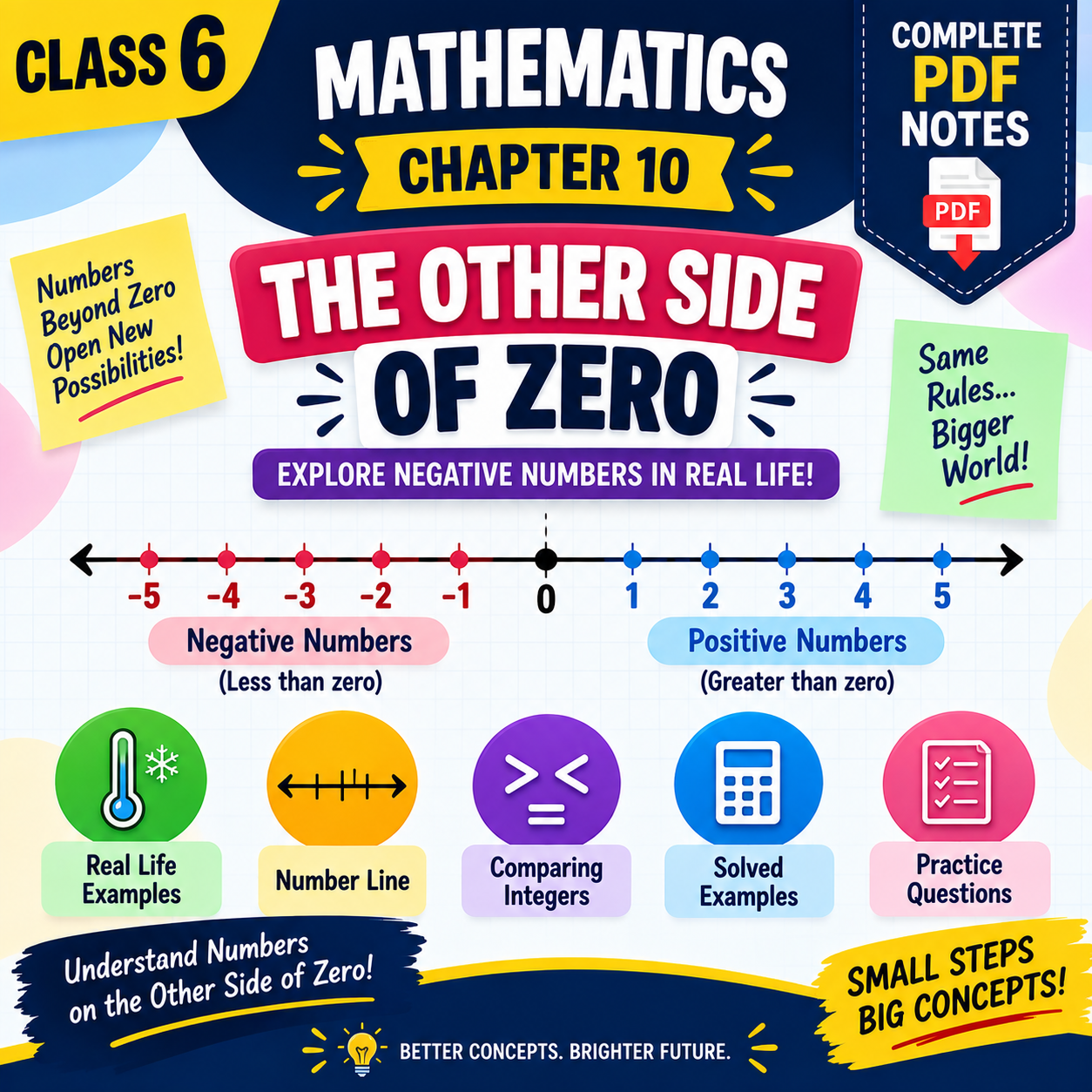 The Other Side of Zero - Class 6 Notes