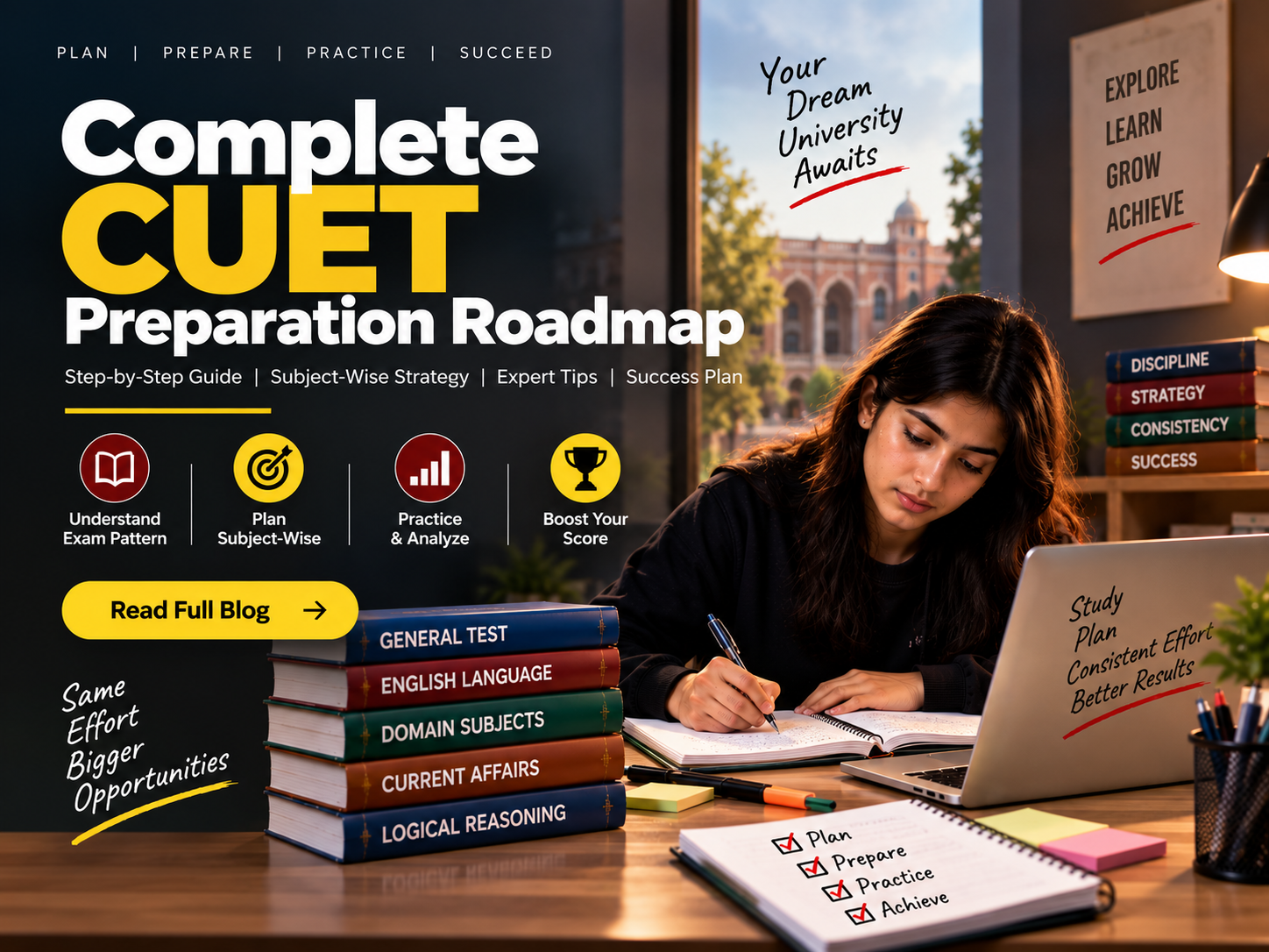 Complete CUET Preparation Roadmap